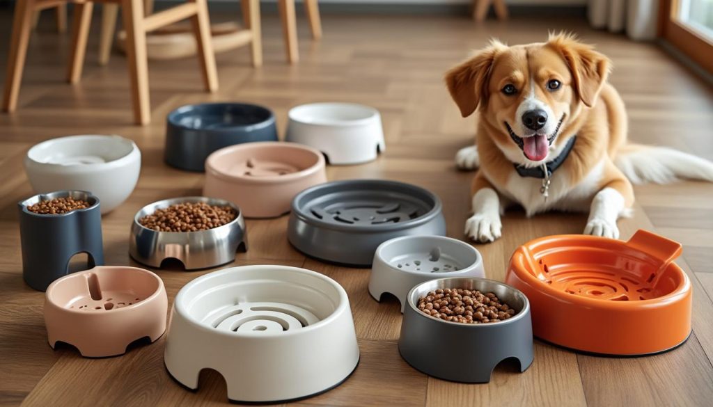 découvrez notre sélection des meilleures gamelles anti-glouton pour ralentir l’alimentation de votre chien, éviter les risques de santé et garantir des repas plus sains et équilibrés.