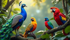 explorez les plus beaux plumages du monde animal et découvrez les oiseaux et créatures aux couleurs éclatantes, véritables merveilles de la nature.