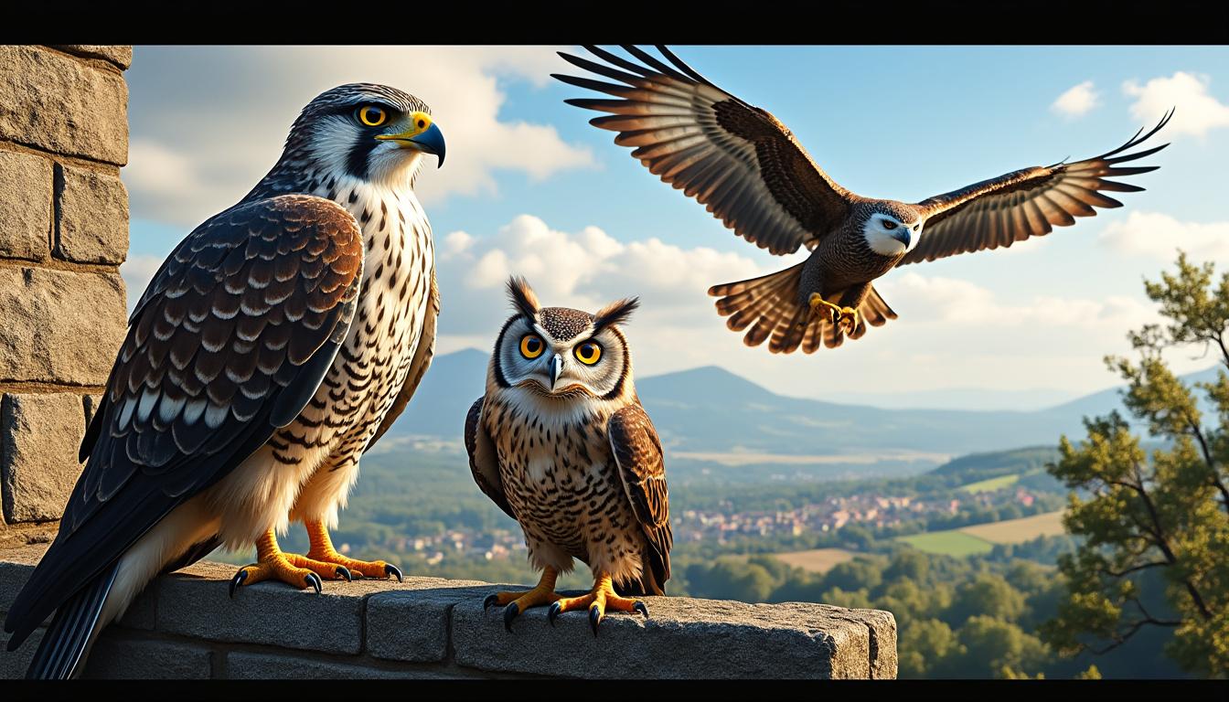 découvrez les rapaces emblématiques du moyen âge, leur rôle dans la fauconnerie, leurs symboles et l’histoire fascinante de ces oiseaux majestueux dans la société médiévale.
