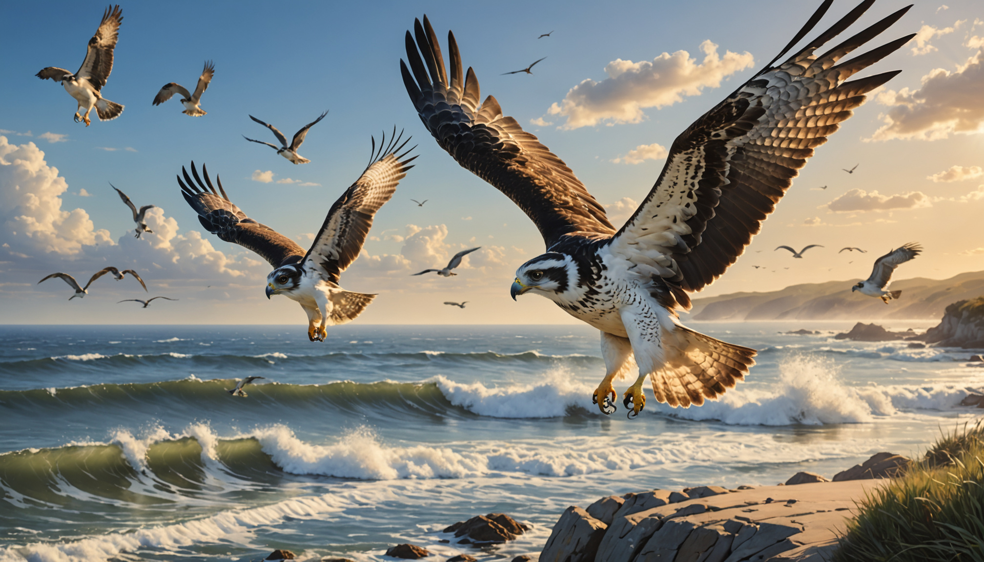découvrez le fascinant spectacle des balbuzards et faucons lors de leurs passages migratoires le long du littoral. suivez leur voyage, leurs habitudes et l’impact de cette migration sur les écosystèmes côtiers.