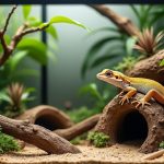 découvrez comment aménager un terrarium idéal pour votre gecko, avec des conseils pratiques sur l'habitat, la température, l'éclairage et la décoration pour assurer son bien-être.