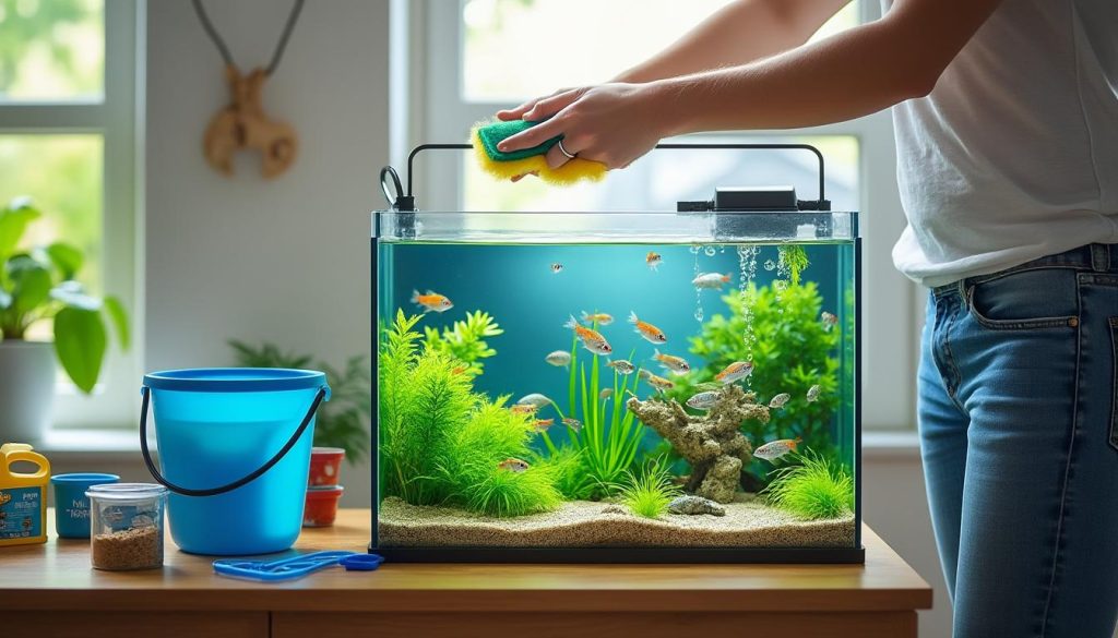 découvrez les conseils essentiels pour l’entretien d’un aquarium d’eau douce, idéaux pour les débutants. apprenez à maintenir un environnement sain pour vos poissons et plantes aquatiques.