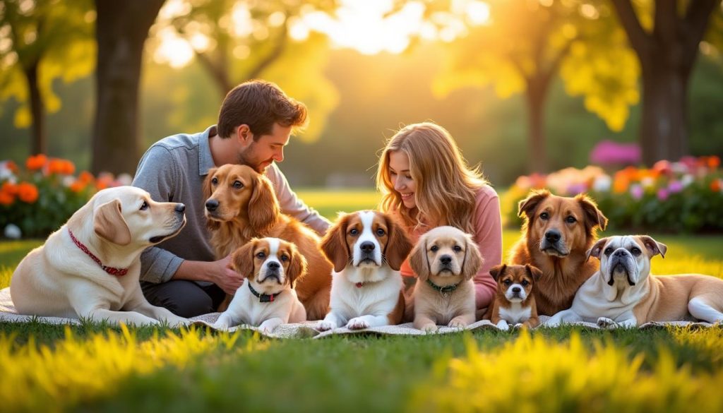 découvrez le top 10 des races de chiens les plus affectueuses, idéales pour les familles cherchant un compagnon loyal et plein d'amour.