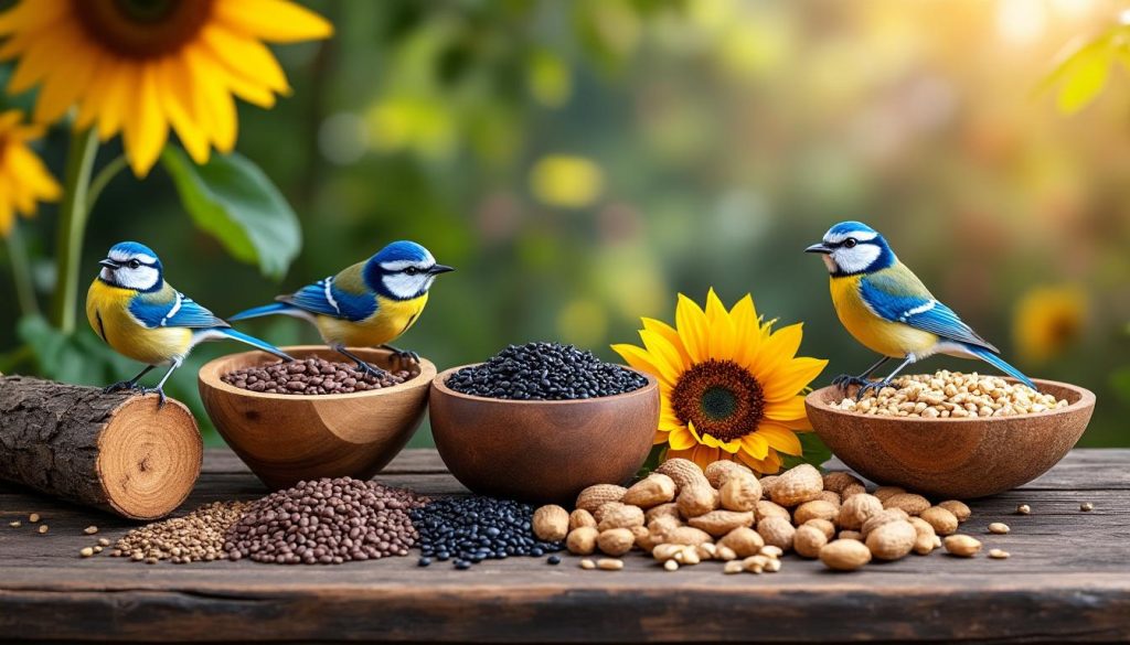 découvrez quels types de graines privilégier pour attirer les mésanges dans votre jardin et profitez de leur présence toute l'année.