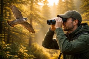 découvrez notre guide complet pour observer les rapaces en pleine nature avec des jumelles swarovski, et apprenez à identifier le faucon pèlerin lors de vos sorties ornithologiques.