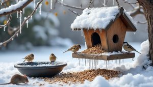 découvrez les principales erreurs à éviter lors de l'utilisation d'une mangeoire en hiver pour assurer la sécurité et le bien-être des oiseaux.