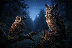 découvrez les secrets des rapaces nocturnes, chouettes et hiboux, leurs caractéristiques, comportements et habitats expliqués en détail.