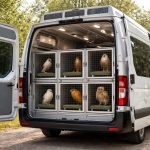 service de transport animalier spécialisé pour rapaces en france, avec véhicule climatisé et cages agréées assurant sécurité et confort optimal.