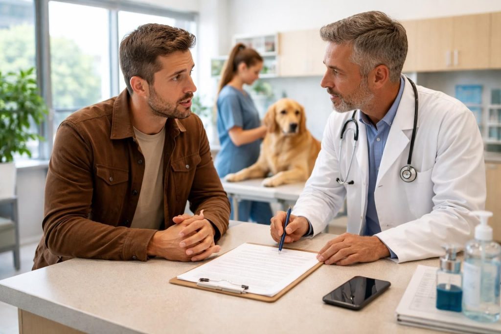 découvrez comment déclarer facilement un sinistre vétérinaire pour une prise en charge rapide et efficace de vos frais de santé animale.